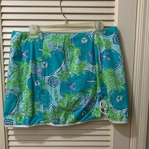 LILLY PULITZER skort. Classic LP style.